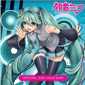 HATSUNE MIKU CALENDARIO 2026 30X30