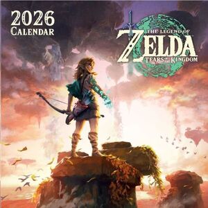 THE LEGEND OF ZELDA CALENDARIO 2026 30X30