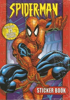 LIBRO DE PEGATINAS - SPIDERMAN