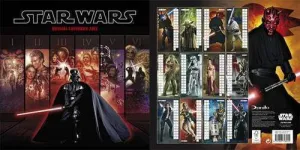 CALENDARIO 2012 STAR WARS                                                  