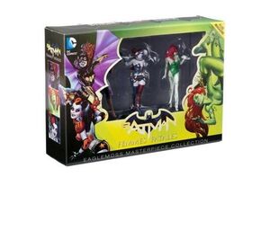 BATMAN: AMOR LOCO + FIGURAS HARLEY QUINN, POISON IVY Y BATGIRL ED.LIMITADA