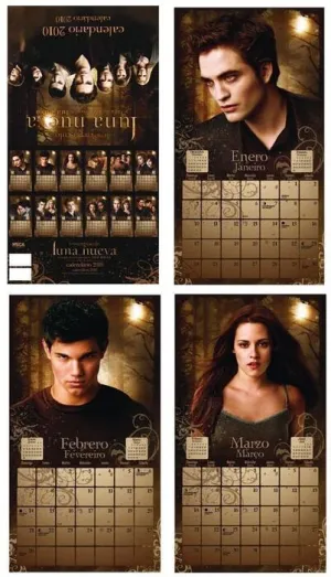 CALENDARIO 2010 LUNA NUEVA CUADRADO                                        