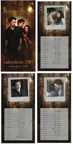 CALENDARIO 2010 LUNA NUEVA VERTICAL                                        
