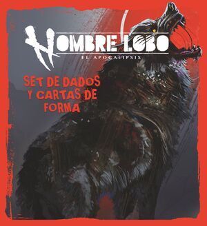 HOMBRE LOBO EL APOCALIPSIS 5ª ED JDR JUEGO DE DADOS Y CARTAS DE FORMA