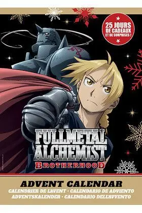 FULL METAL ALCHEMIST CALENDARIO DE ADVIENTO