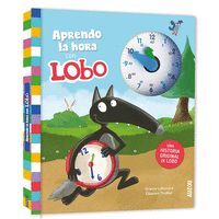APRENDO LA HORA CON LOBO