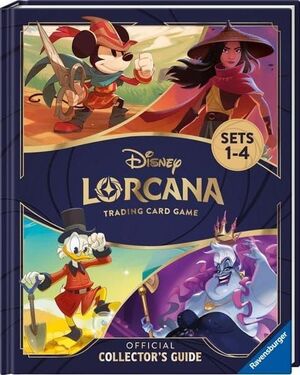 DISNEY LORCANA TCG LIBRO LA GUÍA OFICIAL DEL COLECCIONISTA: SETS 1-4 (INGLÉS)