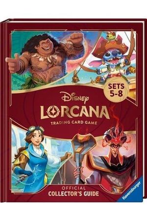 DISNEY LORCANA TCG LIBRO LA GUÍA OFICIAL DEL COLECCIONISTA: SETS 5-8
