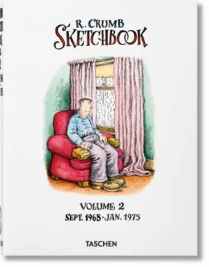 ROBERT CRUMB. SKETCHBOOK. VOL. 2: SEPT 1968-JAN 1975