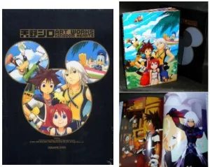KINGDOM HEARTS SHIRO AMANO ARTBOOK ED. JAPONESA