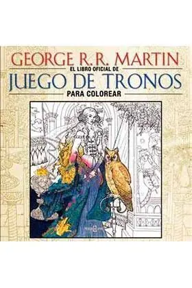 EL LIBRO OFICIAL DE JUEGO DE TRONOS PARA COLOREAR