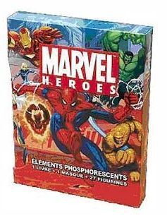 MARVEL HEROES. ELEMENTOS FOSFORESCENTES