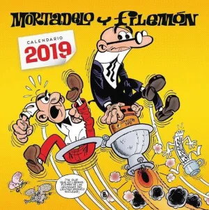 CALENDARIO 2019 MORTADELO Y FILEMON                                        