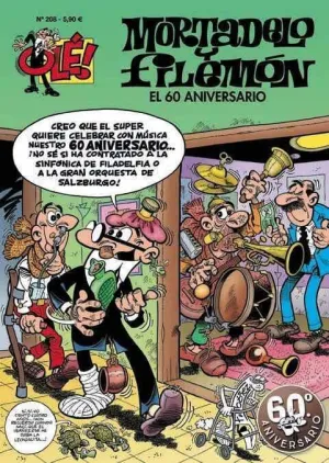 OLE MORTADELO #209. EL 60 ANIVERSARIO