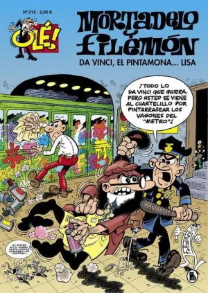 OLE MORTADELO #212. DA VINCI, EL PINTAMONA... LISA