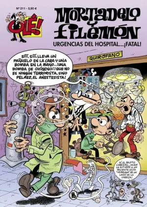 OLE MORTADELO #211. URGENCIAS DEL HOSPITAL... ¡FATAL!