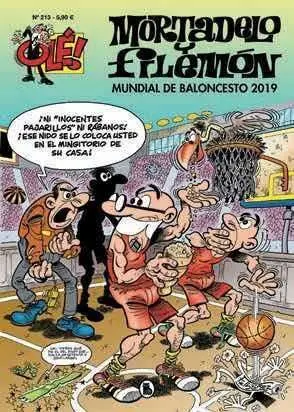 OLE MORTADELO #213. MUNDIAL DE BALONCESTO 2019
