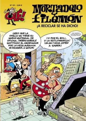 MORTADELO #191. A RECICLAR SE HA DICHO