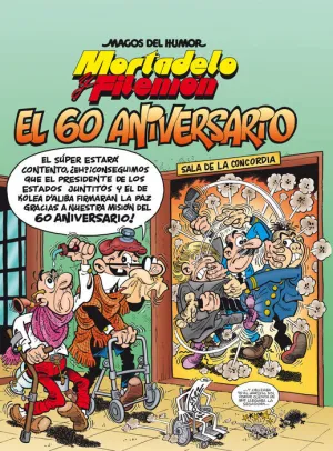 MAGOS DEL HUMOR: MORTADELO #182. EL 60 ANIVERSARIO
