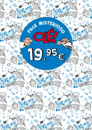 MORTADELO Y FILEMON. PACK MISTERIOSO OLE! AZUL