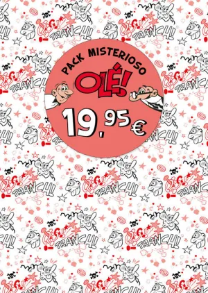 MORTADELO Y FILEMON. PACK MISTERIOSO OLE! ROJO