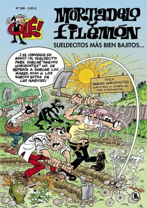MORTADELO Y FILEMÓN. SUELDECITOS MÁS BIEN BAJITOS...