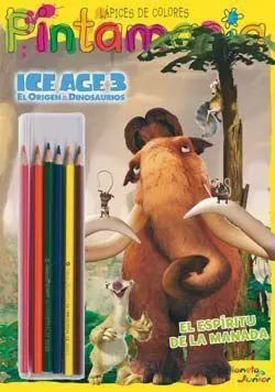 ICE AGE 3. PINTAMANIA LAPICES DE COLORES. EL ESPIRITU DE LA MANADA