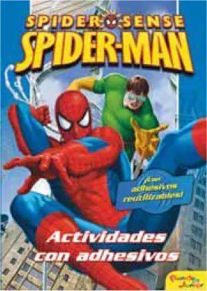 SPIDERMAN. ACTIVIDADES CON ADHESIVOS