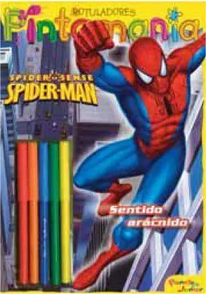 SPIDERMAN. PINTAMANIA ROTULADORES
