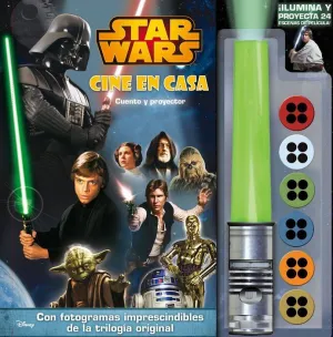 STAR WARS. CIEN EN CASA. CUENTO Y PROYECTOR STAR WARS. CIEN EN CASA. CUENTO Y PROYECTOR