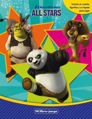 DREAMWORKS: ALL STARS. MI LIBRO-JUEGO DISNEY