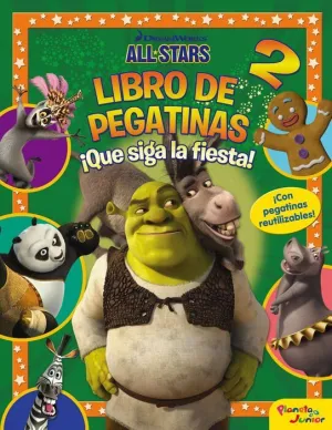 ALL STARS. LIBRO DE PEGATINAS. QUE SIGA LA FIESTA!