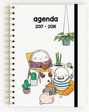 CROQUETA Y EMPANADILLA AGENDA ESCOLAR A5 2017-2018