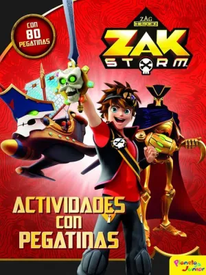 ZAK STORM: ACTIVIDADES CON PEGATINAS