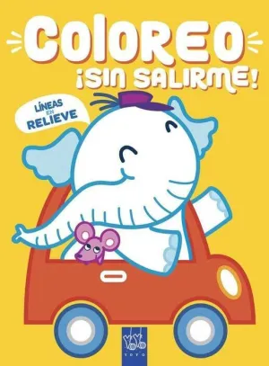COLOREO SIN SALIRME! ELEFANTE COLOREO SIN SALIRME! ELEFANTE