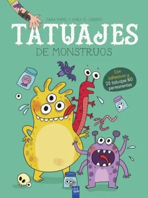 TATUAJES DE MONSTRUOS. PARA PAPEL Y PARA EL CUERPO