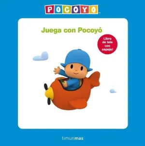 JUEGA CON POCOYO. LIBRO DE TELA CON ESPEJO!