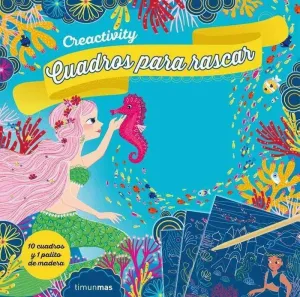 CREACTIVITY. CUADROS PARA RASCAR: SIRENAS