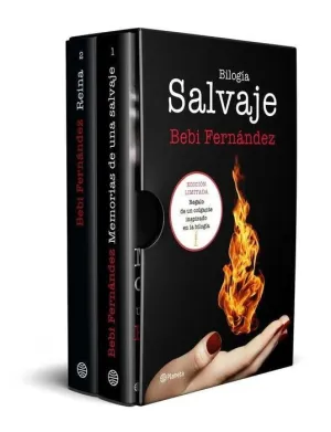 BILOGIA SALVAJE. PACK MEMORIAS DE UNA SALVAJE + REINA + COLGANTE ED LIMIT.