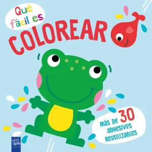 QUÉ FÁCIL ES COLOREAR. RANA QUÉ FÁCIL ES COLOREAR. RANA