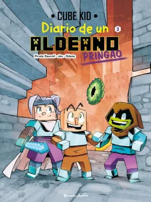 MINECRAFT. DIARIO DE UN ALDEANO PRINGAO #03. CÓMIC