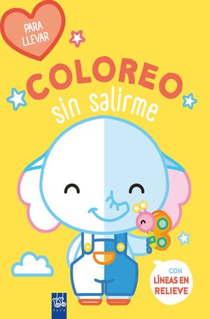 COLOREO SIN SALIRME PARA LLEVAR. ELEFANTE
