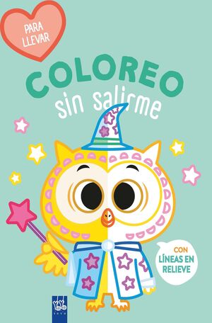 COLOREO SIN SALIRME PARA LLEVAR. BÚHO