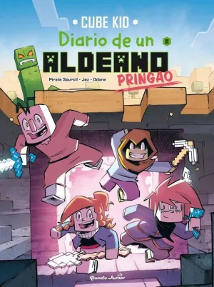 MINECRAFT. DIARIO DE UN ALDEANO PRINGAO #11. CÓMIC