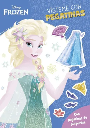 FROZEN. VÍSTEME CON PEGATINAS
