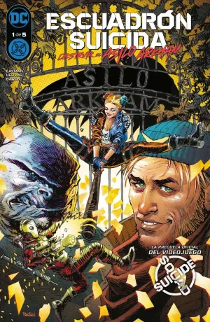 ESCUADRÓN SUICIDA: DESTRUIR EL ASILO ARKHAM #01