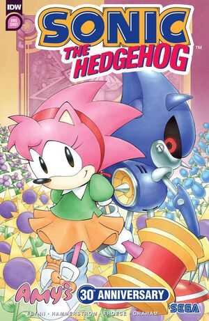 SONIC THE HEDGEHOG. AMY ESPECIAL 30 ANIVERSARIO