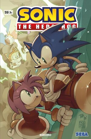 SONIC THE HEDGEHOG #59 (GRAPA - ECC)