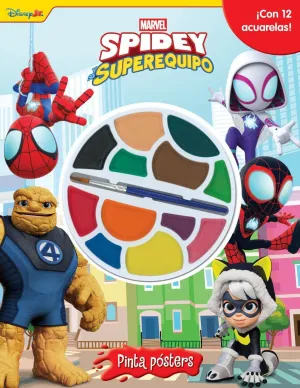 DISNEY MARVEL SPIDEY Y SU SUPEREQUIPO PINTAPOSTERS