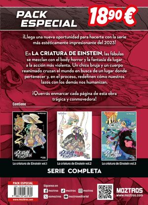 LA CRIATURA DE EINSTEIN (PACK ESPECIAL)